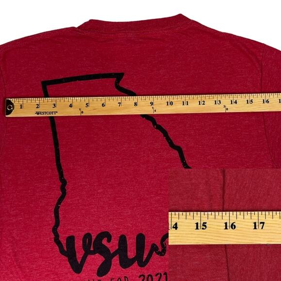 Valdosta State University VSU Blazers Tee Shirt Aiming for 2021 Medium - Picture 6 of 11